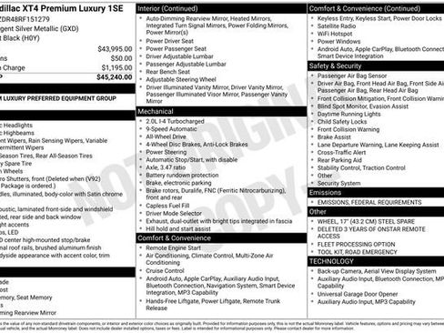 Used 2024 Cadillac XT4 Premium Luxury image 34