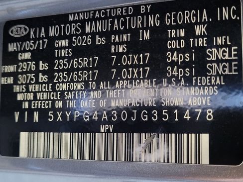 Used 2018 Kia Sorento LX image 33