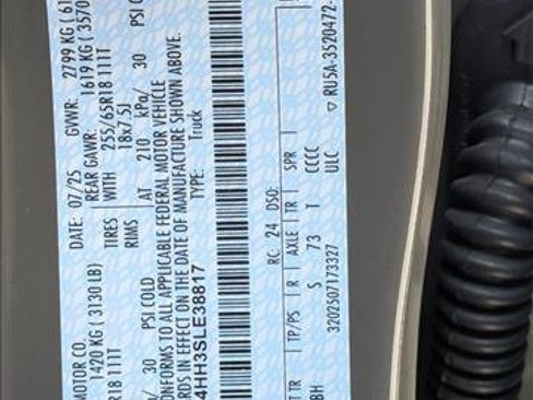 New 2025 Ford Ranger XLT w/ Equipment Group 301A High image 17