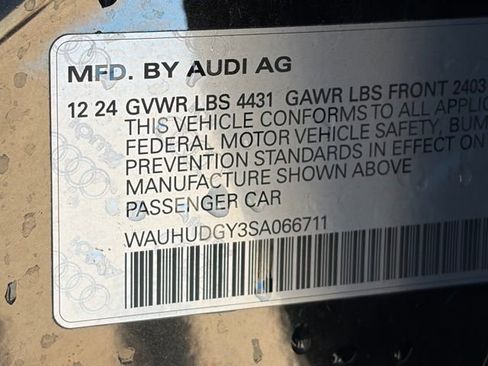 Used 2025 Audi A3 2.0T Premium Plus w/ Premium Plus Package image 24