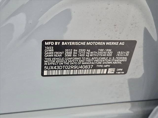 Certified 2024 BMW X4 M40i w/ Parking Assistance Package AWD/4WD image 27