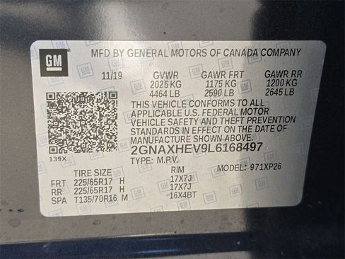 Certified 2020 Chevrolet Equinox LS w/ LS Convenience Package image 35