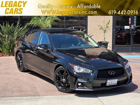 Used 2019 INFINITI Q50 Signature Edition RWD image 1