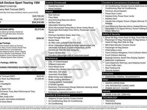 New 2026 Buick Enclave Sport Touring w/ Power Package image 40