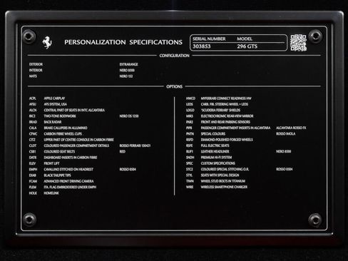 Used 2024 Ferrari 296 GTS image 24