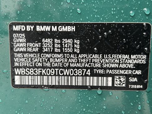 Used 2026 BMW M5 w/ Carbon Package AWD/4WD image 31