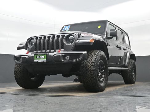 Used 2023 Jeep Wrangler Unlimited Rubicon w/ Xtreme 35 Tire Package image 23