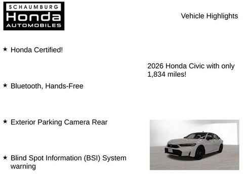 Used 2026 Honda Civic Sport image 7