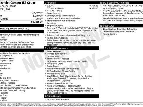 Used 2016 Chevrolet Camaro LT image 5