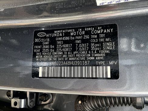 Used 2017 Hyundai Tucson SE image 16