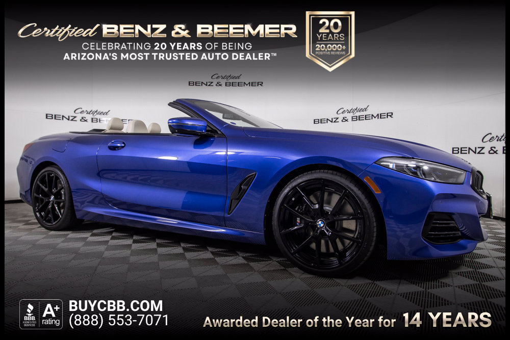 Used 2023 BMW 840i Convertible w/ M Sport Professional Package RWD image 1