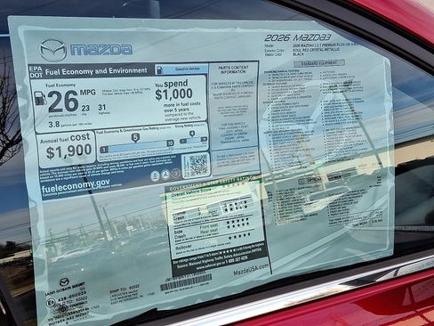 New 2026 MAZDA MAZDA3 Hatchback w/Premium Plus Pkg image 7