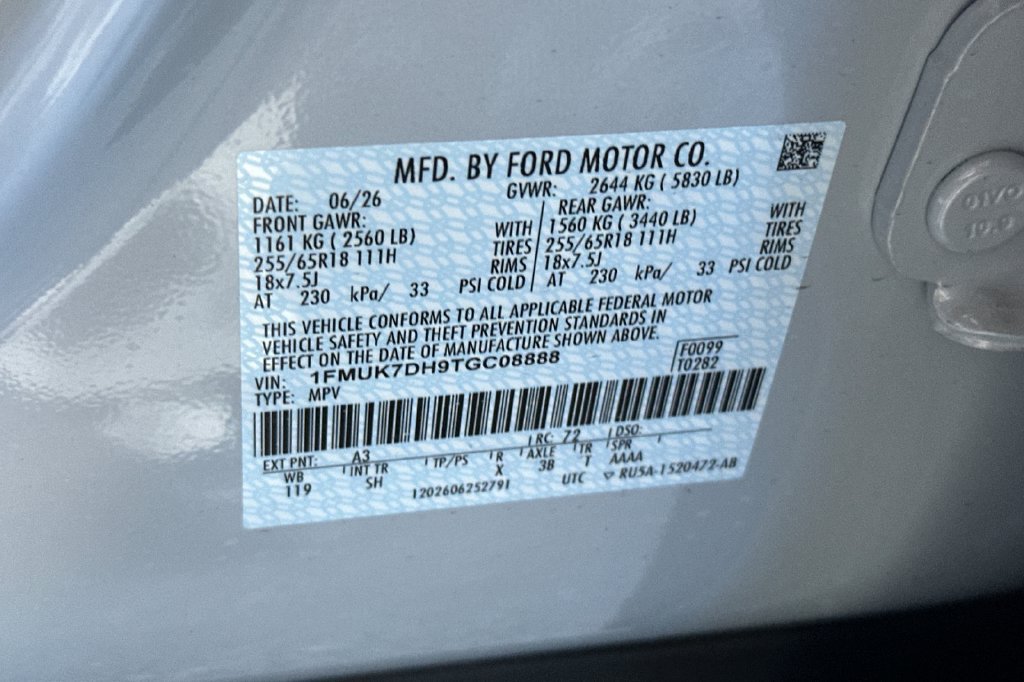 New 2026 Ford Explorer Active w/ Active Comfort Package RWD image 29