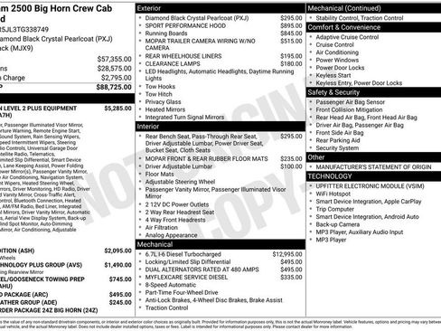 New 2026 RAM 2500 Big Horn AWD/4WD image 36