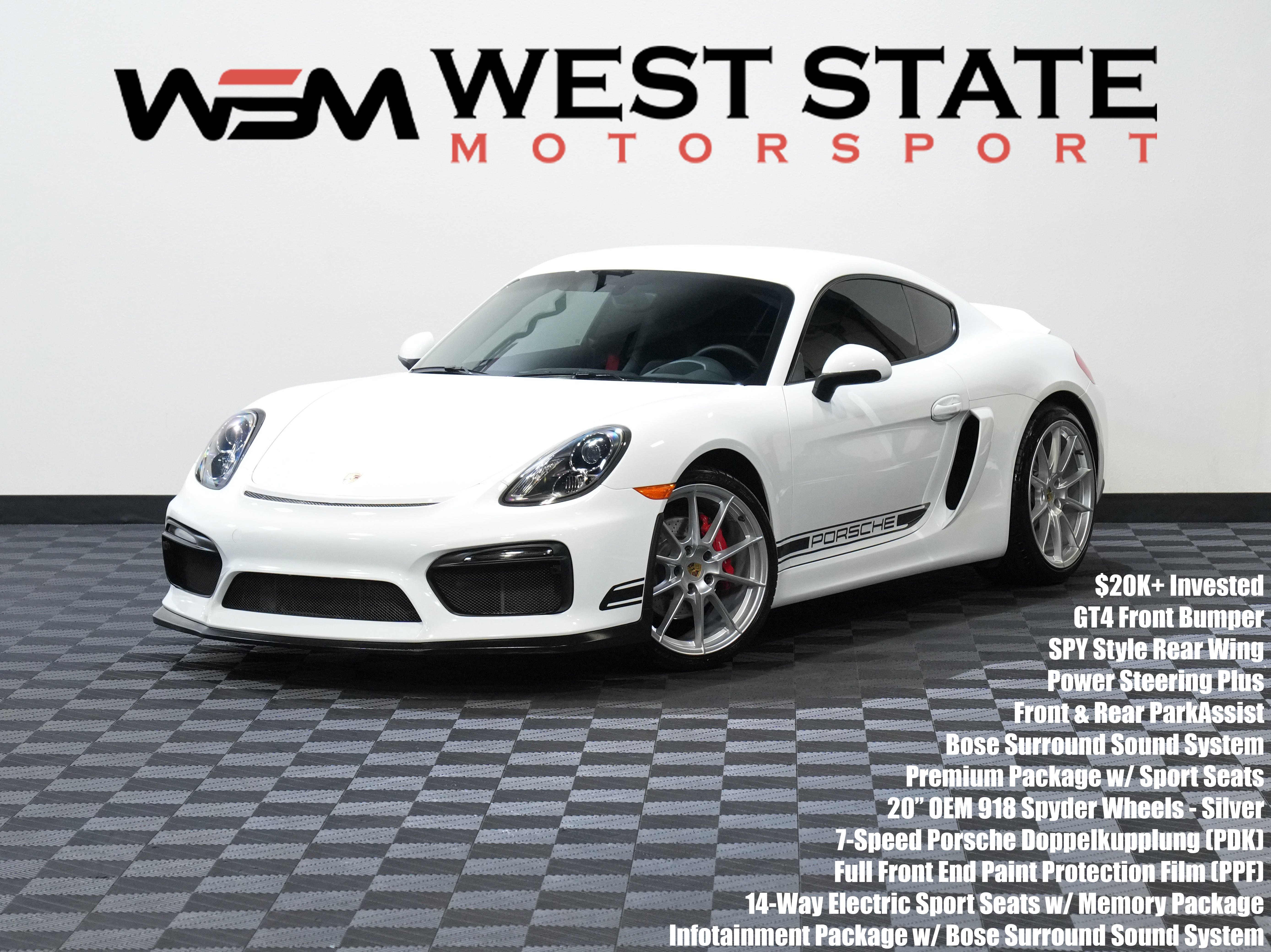 Used 2014 Porsche Cayman S RWD image 1