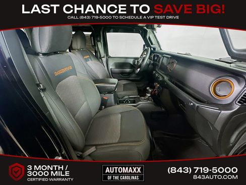 Used 2022 Jeep Gladiator Mojave w/ Cold Weather Group AWD/4WD image 12