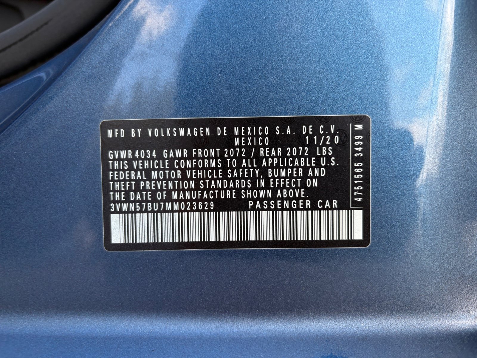 Used 2021 Volkswagen Jetta S FWD image 25
