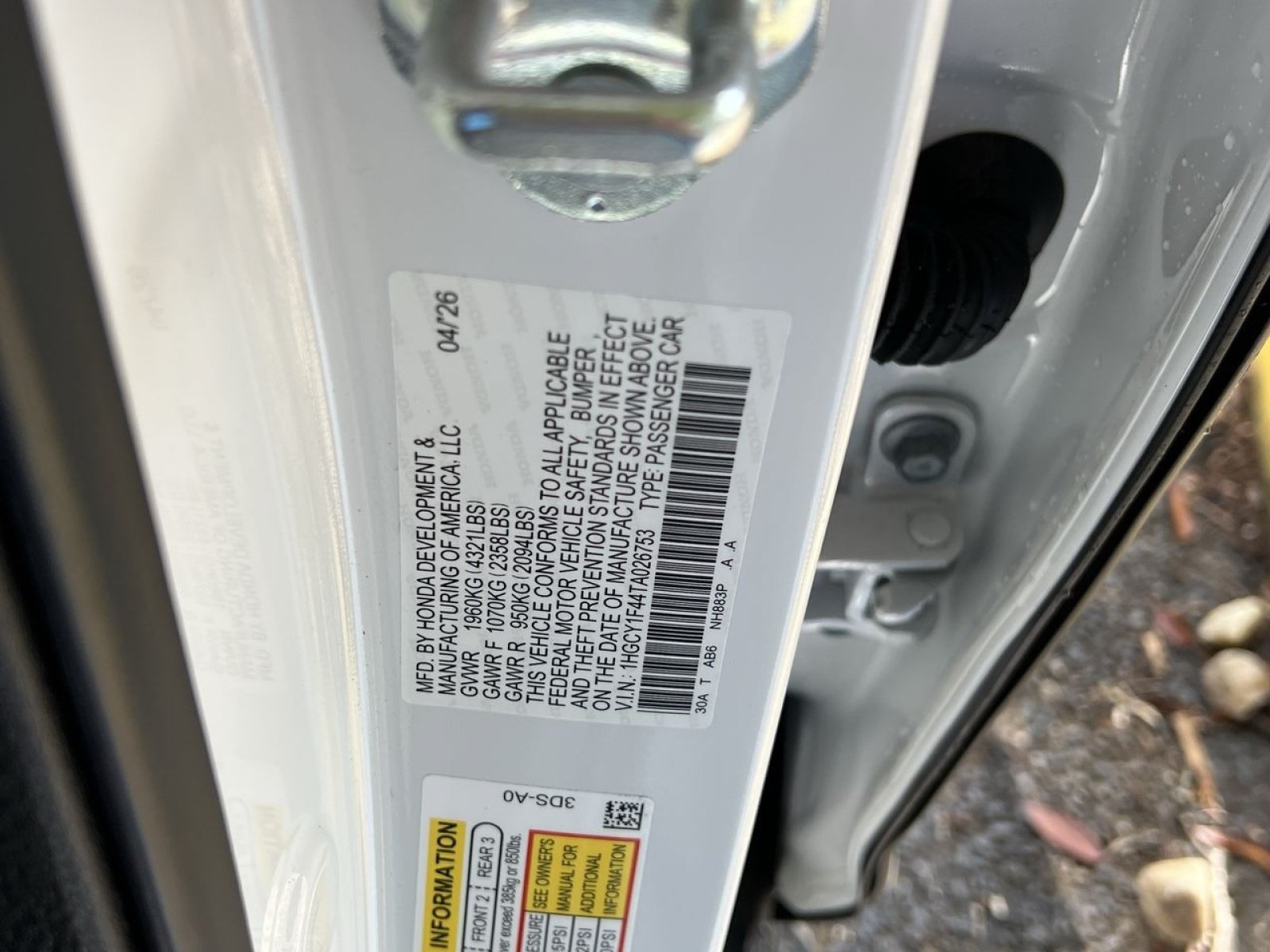 Used 2026 Honda Accord SE image 28