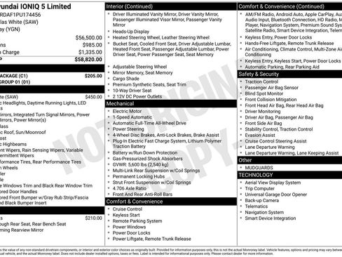 Used 2023 Hyundai Ioniq 5 Limited w/ Cargo Package image 31