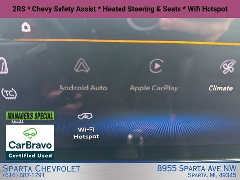 Certified 2024 Chevrolet Trax RS FWD image 22