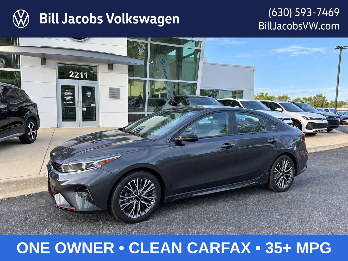 Used 2023 Kia Forte GT-Line w/ GT-Line Premium Package FWD image 1