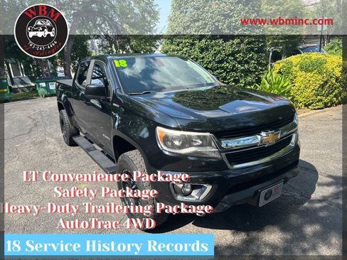 Used 2018 Chevrolet Colorado LT w/ LT Convenience Package AWD/4WD image 1