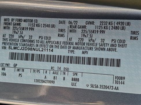 Used 2022 Lincoln Corsair Reserve w/ Equipment Group 201A AWD/4WD image 29