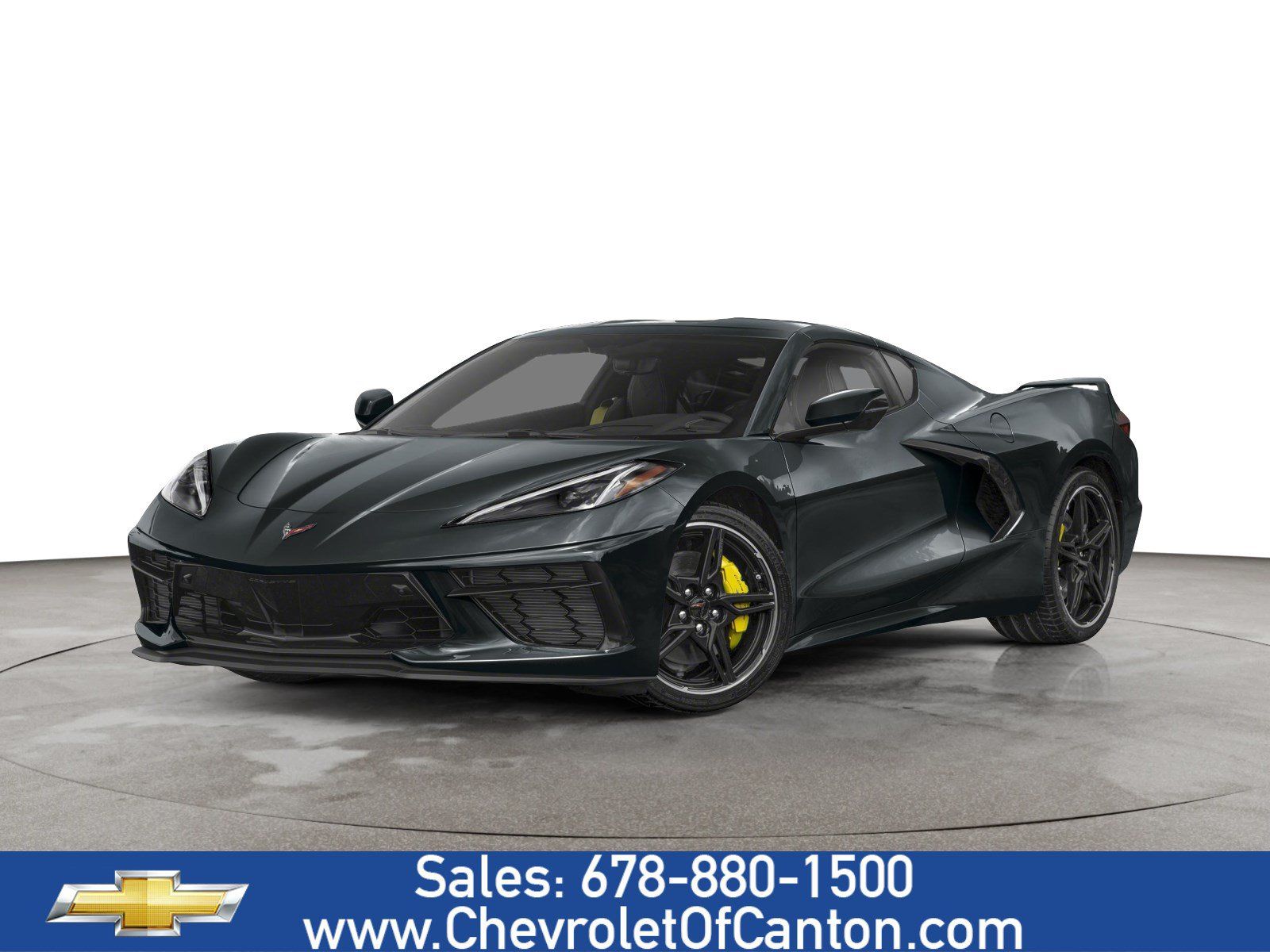 Used 2023 Chevrolet Corvette Stingray Premium Cpe w/ Z51 Performance Package RWD image 1