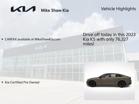Used 2023 Kia K5 GT-Line w/ GT-Line Premium Package image 6