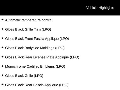 Used 2022 Cadillac XT5 Luxury w/ LPO, ONYX Package image 2