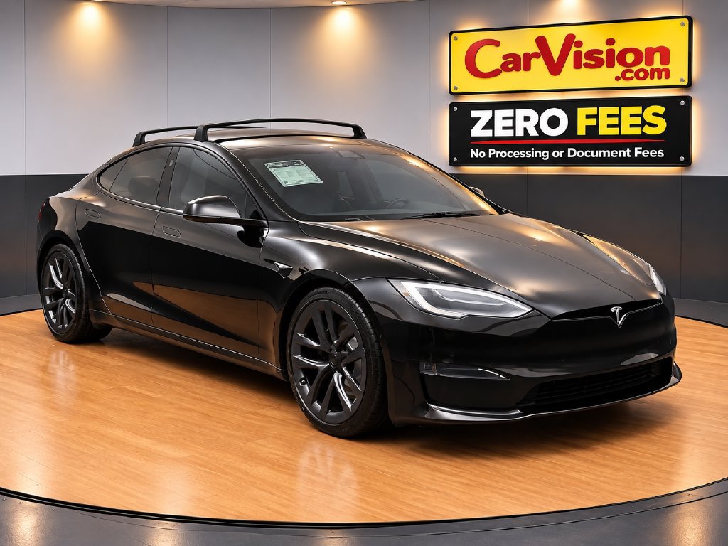 Used 2021 Tesla Model S Plaid AWD/4WD image 1