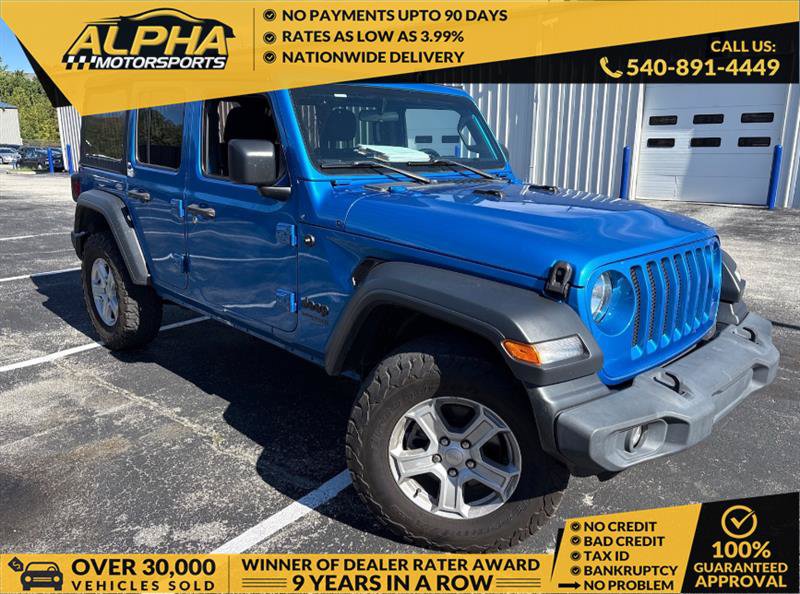 Used 2022 Jeep Wrangler Unlimited Sport AWD/4WD image 1