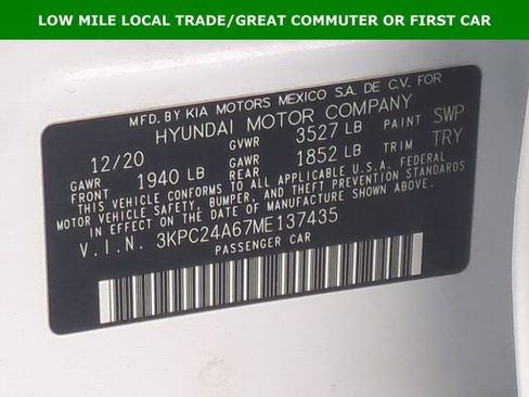 Used 2021 Hyundai Accent SEL image 26