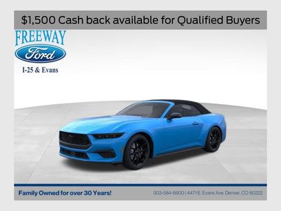 New 2025 Ford Mustang Convertible w/ Mustang Nite Pony Package