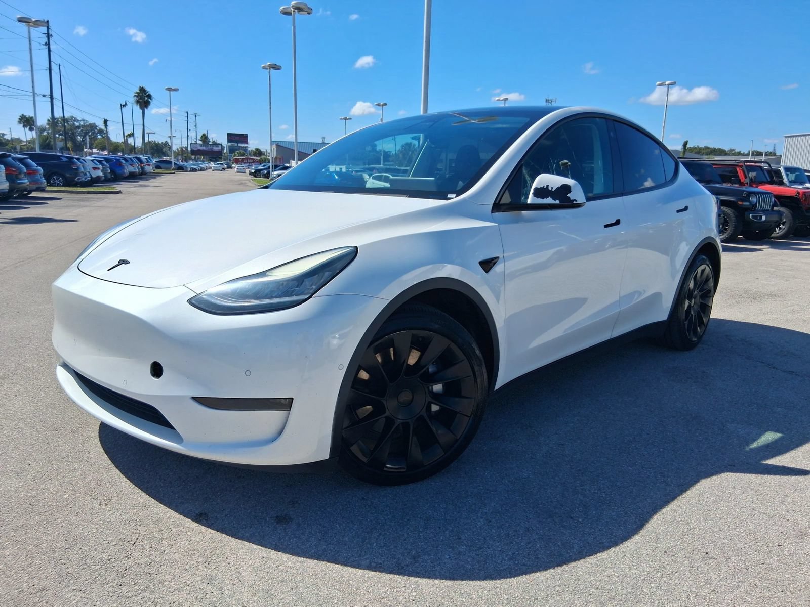 Used 2021 Tesla Model Y Long Range AWD/4WD image 3