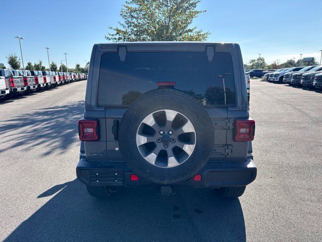 Used 2019 Jeep Wrangler Unlimited Sahara w/ Uconnect 4C Nav & Sound Group AWD/4WD image 5