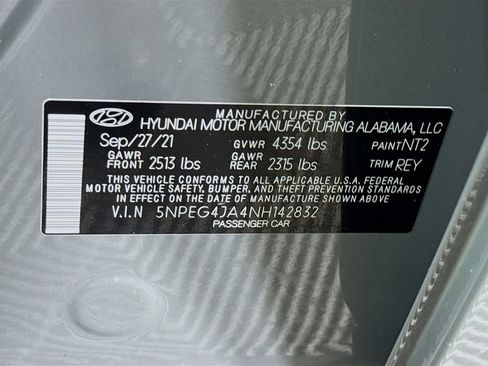 Certified 2022 Hyundai Sonata SE FWD image 33
