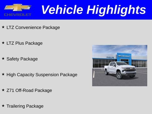 New 2026 Chevrolet Silverado 1500 LTZ w/ Z71 Off-Road Package AWD/4WD image 2