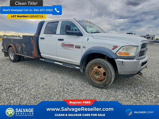 Used 2012 RAM 5500 4x4 Crew Cab w/ Ambulance Prep Group image 5