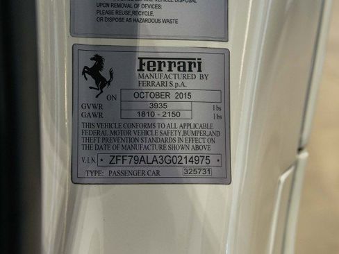 Used 2016 Ferrari 488 GTB - FACTORY TWO TONE PAINT - CAR image 30