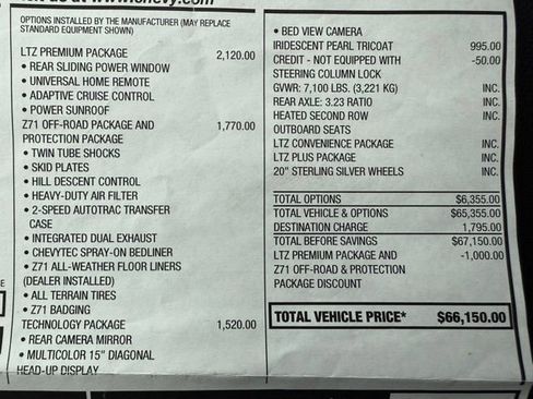 Used 2023 Chevrolet Silverado 1500 LTZ w/ LTZ Premium Package image 19