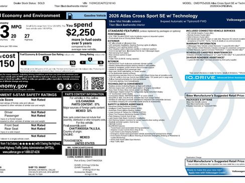 Used 2022 Volkswagen Tiguan SE FWD image 33