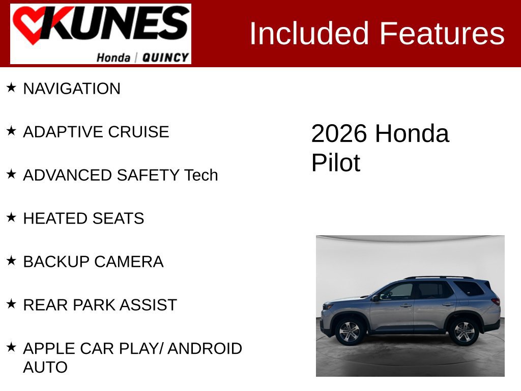 New 2026 Honda Pilot EX-L image 2