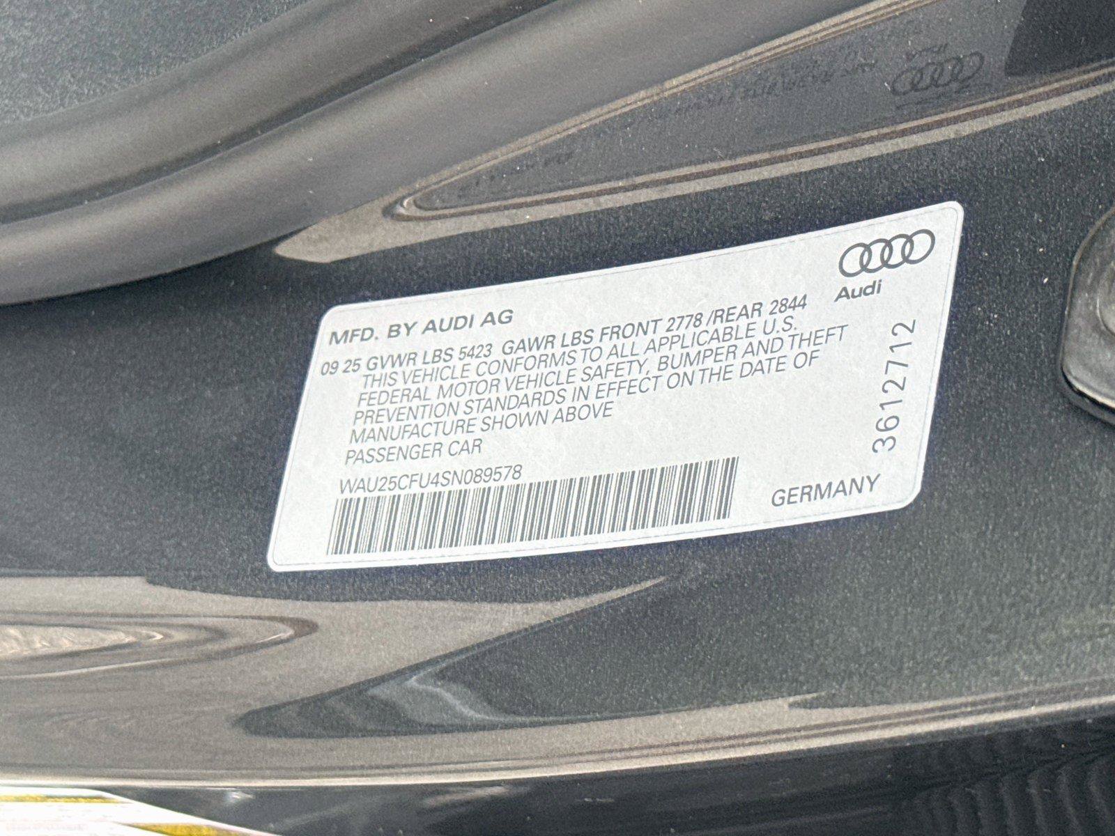Certified 2025 Audi S5 Premium Plus AWD/4WD image 33