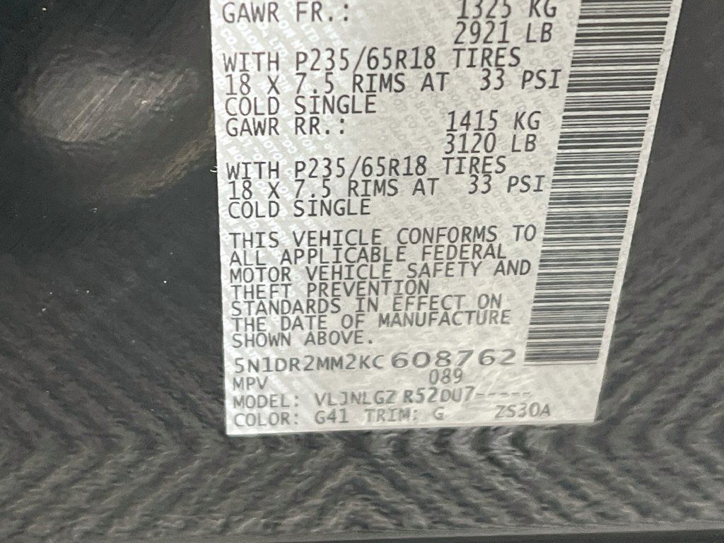Used 2019 Nissan Pathfinder SL AWD/4WD image 33