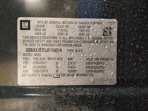 Used 2018 Chevrolet Equinox LT w/ Sun & Infotainment Package image 33