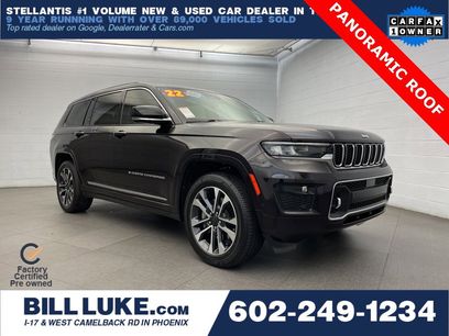 Certified 2022 Jeep Grand Cherokee L Overland w/ Luxury Tech Group IV