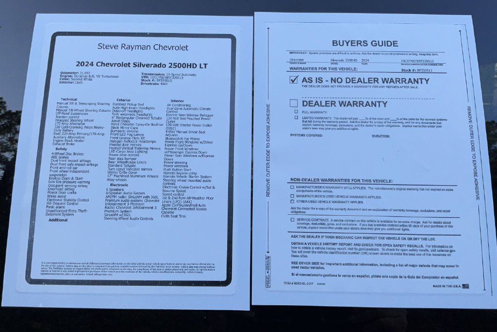 Certified 2024 Chevrolet Silverado 2500 LT AWD/4WD image 24