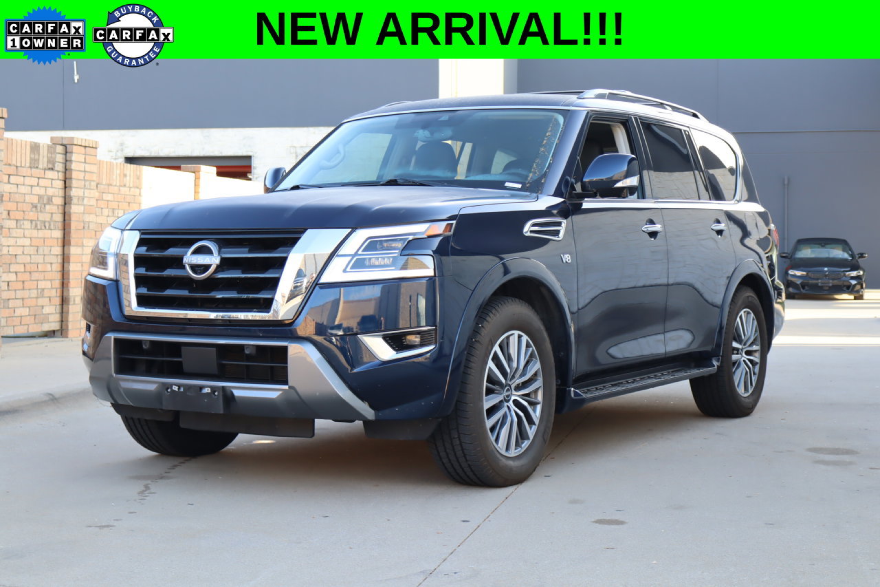 Used 2021 Nissan Armada SL w/ Captain's Chairs Package RWD image 1