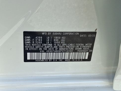 Certified 2023 Subaru Impreza 2.0i image 26